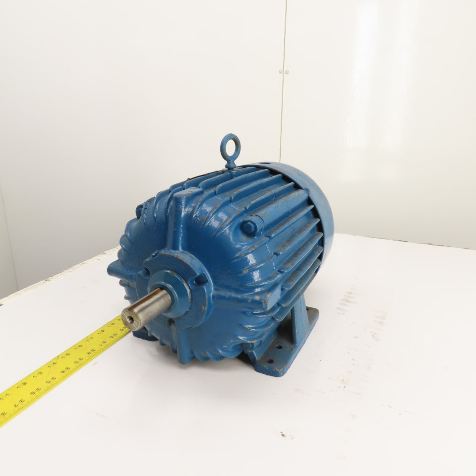 Delco 2G2454 3HP AC Electric Motor 460V 3PH 1170RPM 4.9A 215 Frame Tested