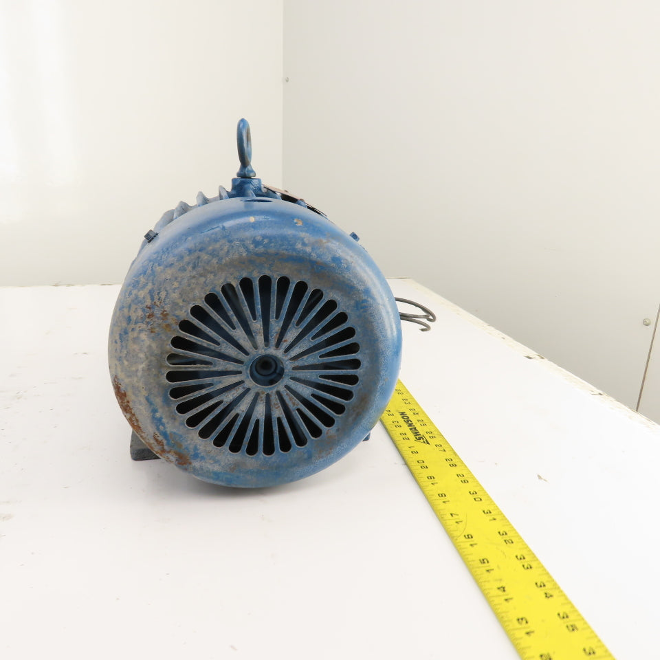 Delco 1G1554 1.5HP AC Electric Motor 460V 3PH 1145RPM 2.55A 184 Frame Tested
