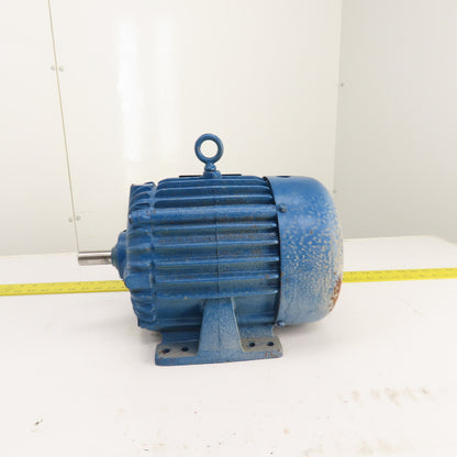 Delco 1G1554 1.5HP AC Electric Motor 460V 3PH 1145RPM 2.55A 184 Frame Tested