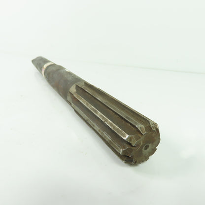 National 1-1/2" Hand Reamer Straight HS 10-Flute 12-1/2" OAL