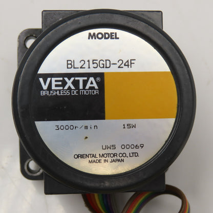Vexta BL215GD-24F 15W 3000RPM Brushless DC Motor