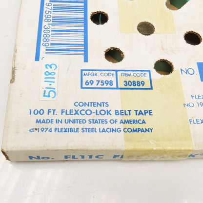 Flexco-Lok FL11C Conveyor Belt Sealing Tape 100'