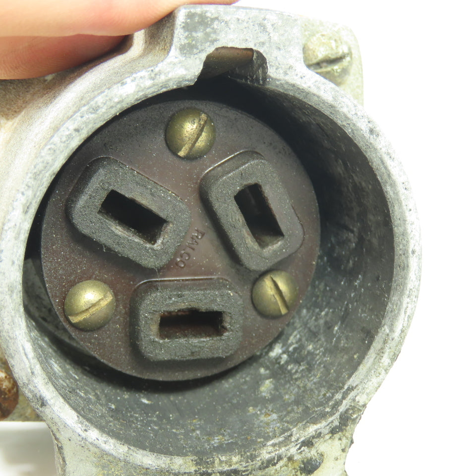 Ralco 09-0004 3-Pole Plug Receptacle