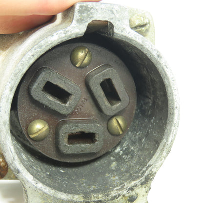 Ralco 09-0004 3-Pole Plug Receptacle