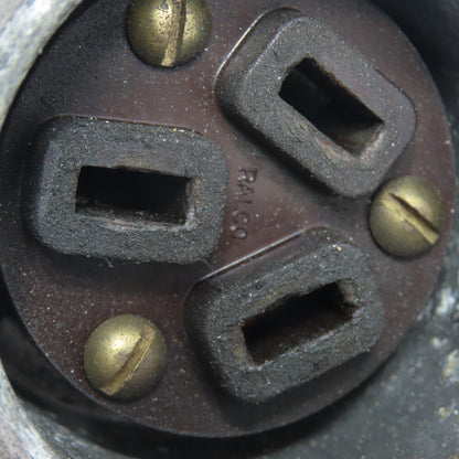 Ralco 09-0004 3-Pole Plug Receptacle