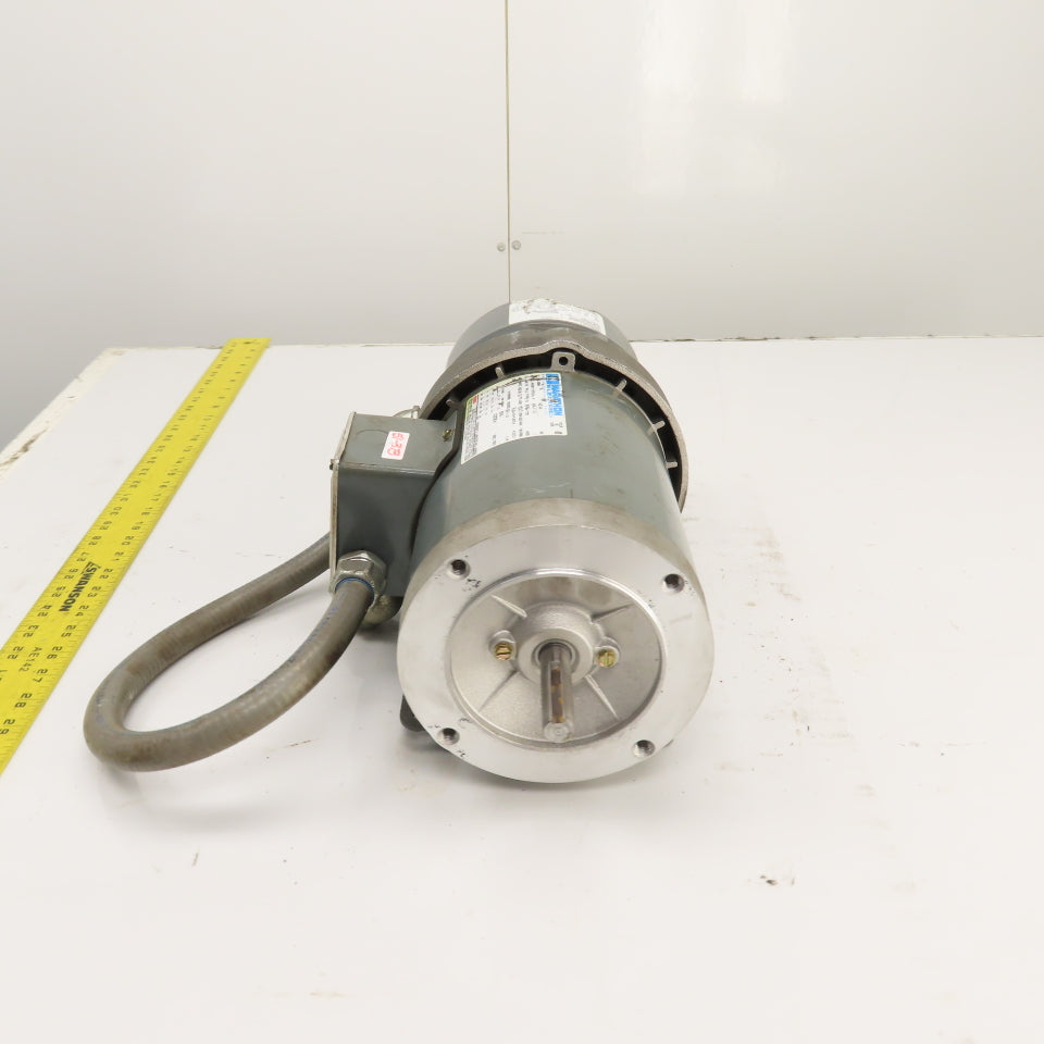 Marathon G584 1.5HP AC Electric Brake Motor 230/460V 3PH 1725RPM 56HC-70 Fr.