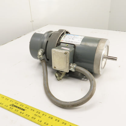 Marathon G584 1.5HP AC Electric Brake Motor 230/460V 3PH 1725RPM 56HC-70 Fr.