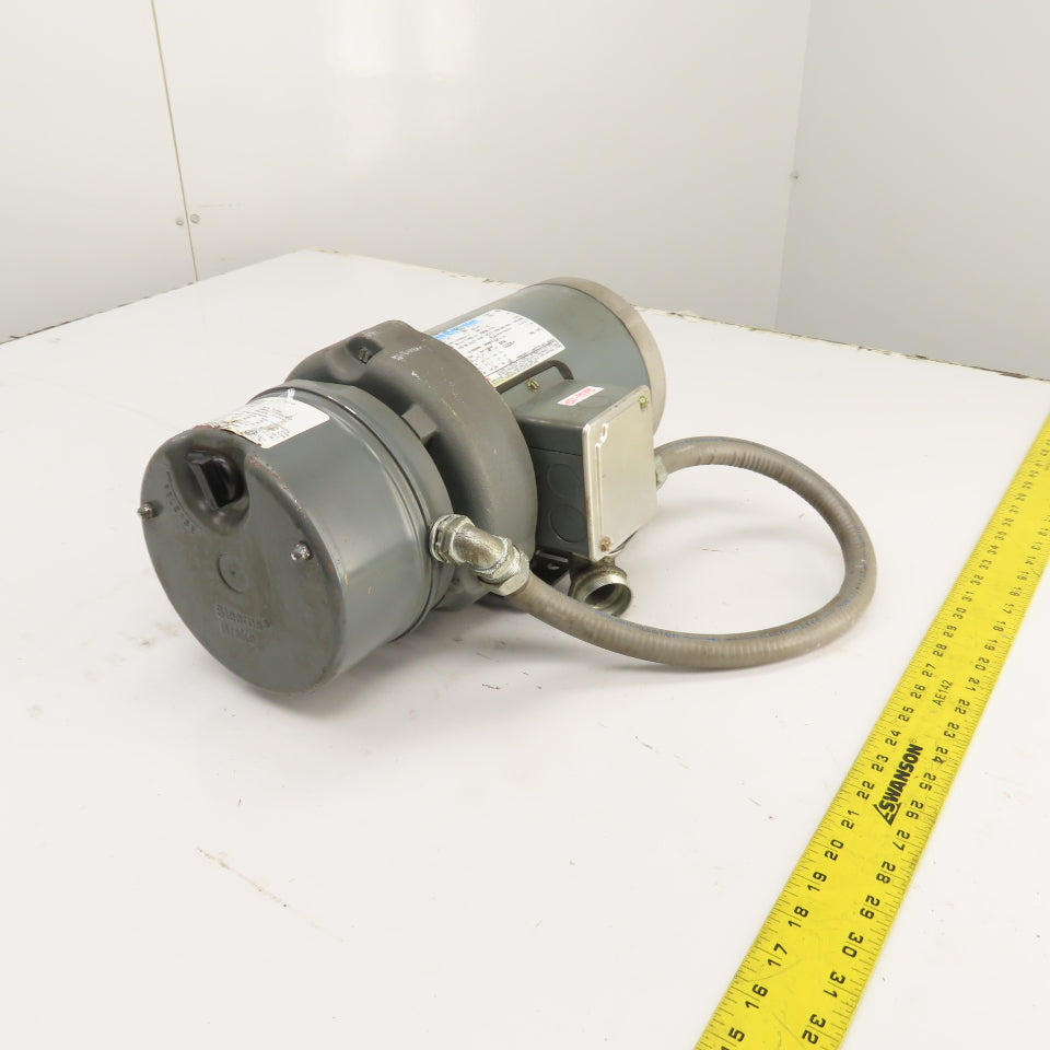 Marathon G584 1.5HP AC Electric Brake Motor 230/460V 3PH 1725RPM 56HC-70 Fr.