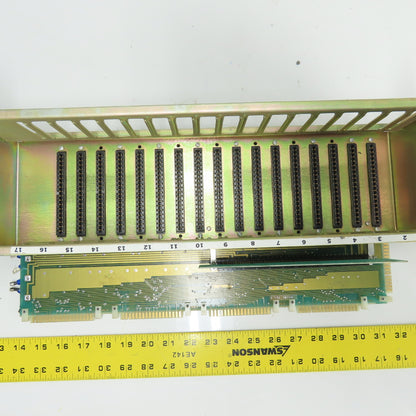 Cincinnati Milacron 3-424-1494A 17-Slot Card Cage-Servo Rack Chassis