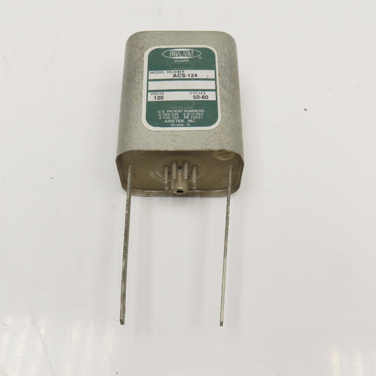 Ametek ACS-124 Panalarm 120V 50/60Hz Plug In Relay Annunciator