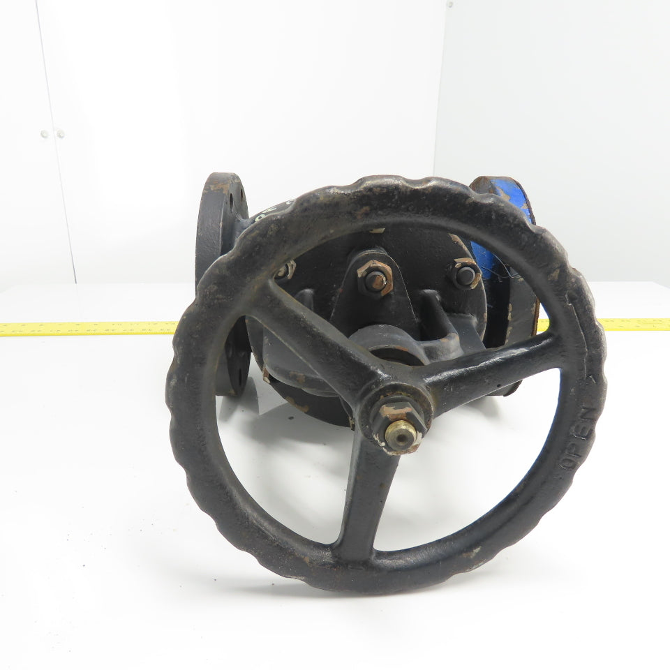 Newco 22F-IB7 A126-B Body Size 4" Gate Valve Class 125 Stem BRS BRZ 200PSI CWP