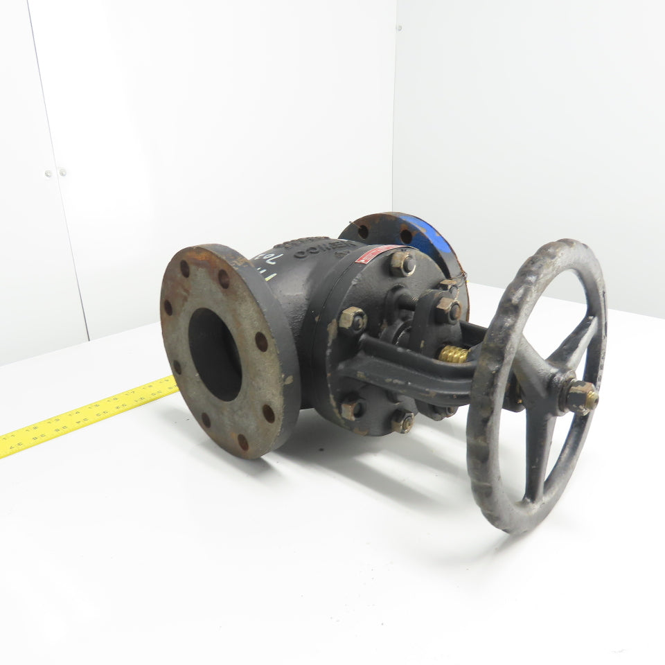 Newco 22F-IB7 A126-B Body Size 4" Gate Valve Class 125 Stem BRS BRZ 200PSI CWP