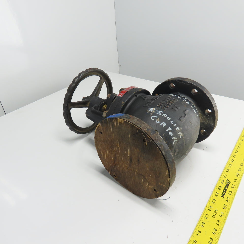 Newco 22F-IB7 A126-B Body Size 4" Gate Valve Class 125 Stem BRS BRZ 200PSI CWP