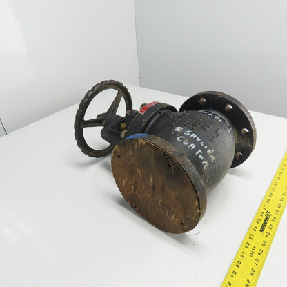 Newco 22F-IB7 A126-B Body Size 4" Gate Valve Class 125 Stem BRS BRZ 200PSI CWP
