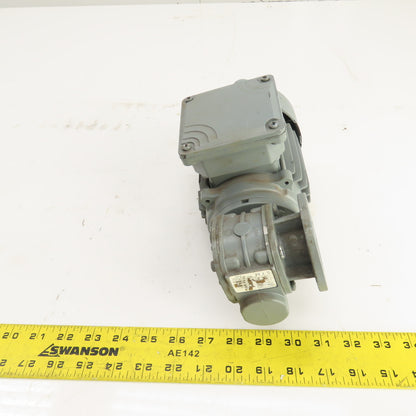 Bologna RMI-28F1 40:1 Ratio Right Angle Gear Motor 277/480V 40.75RPM Out .12kW