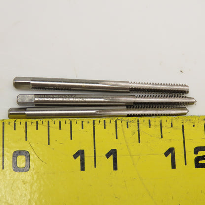 Union Butterfield 10-11013 6-32 Tap Set Plug Taper Bottoming H3 F3 Set Of 3