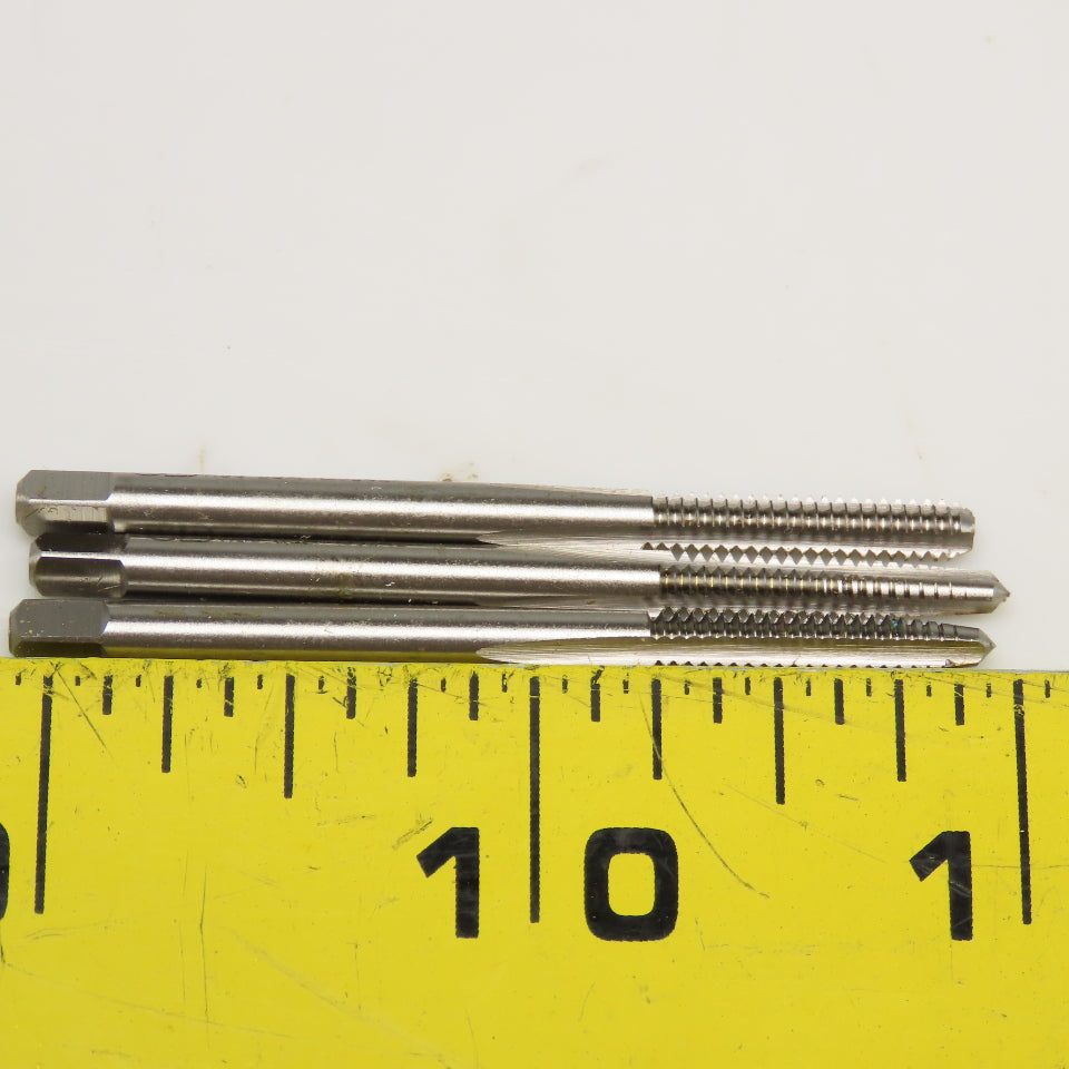 Union Butterfield 10-11013 6-32 Tap Set Plug Taper Bottoming H3 F3 Set Of 3