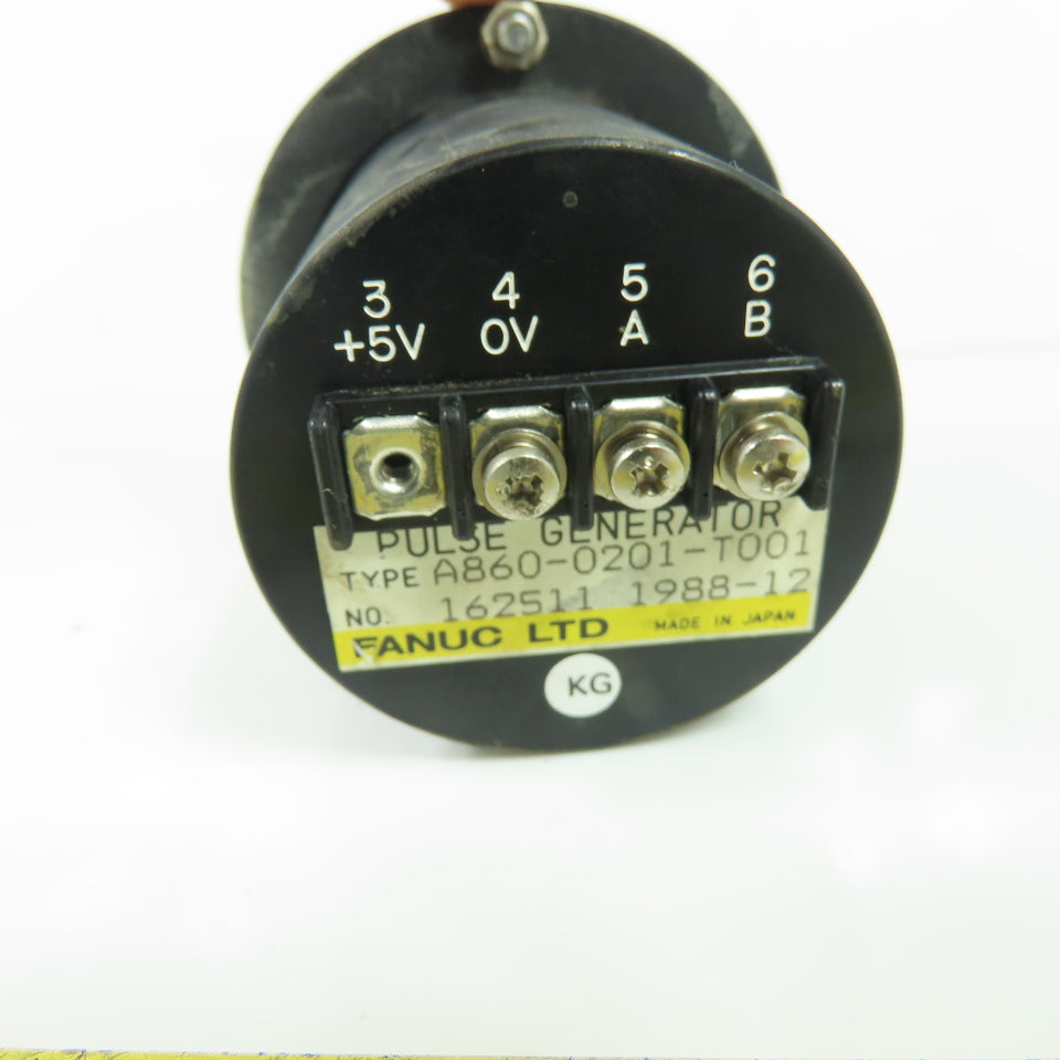 Fanuc A860-0201-T001 Manual Pulse Generator 0-90 Turn Dial