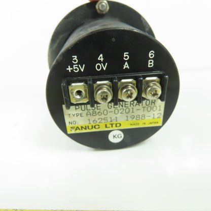 Fanuc A860-0201-T001 Manual Pulse Generator 0-90 Turn Dial