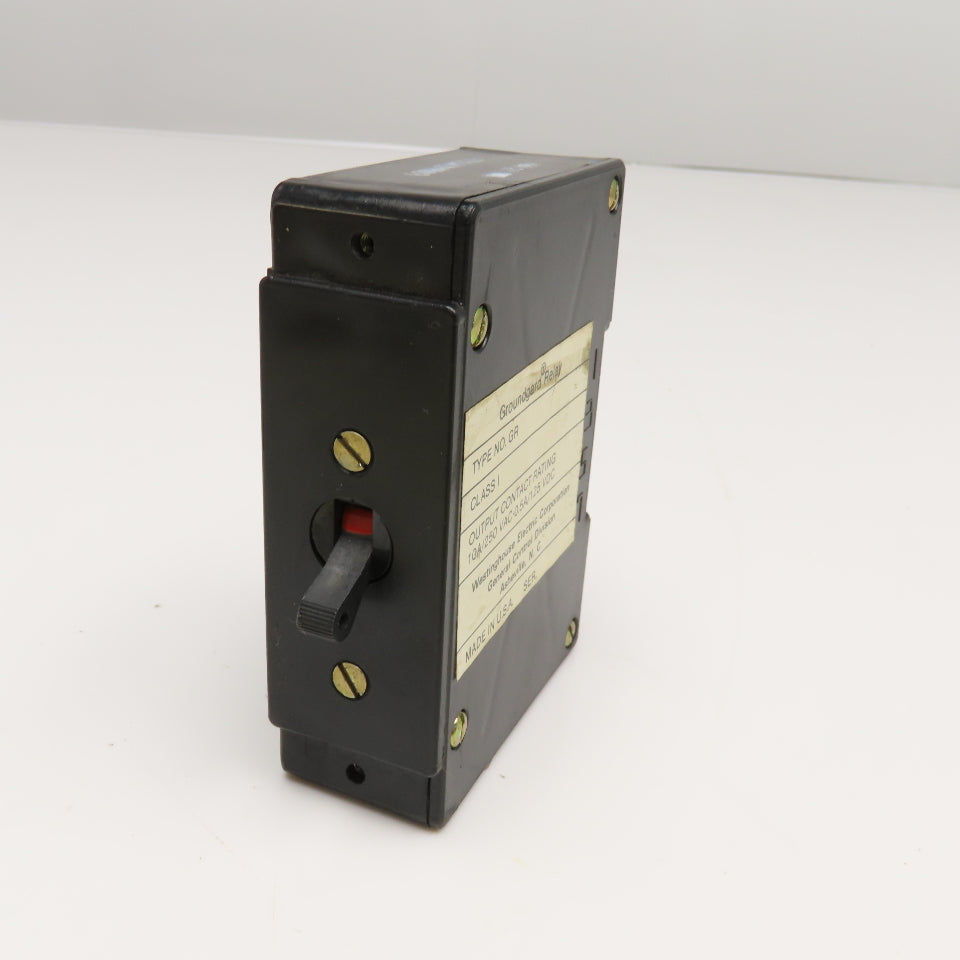 Westinghouse Type GR Groundgard Relay 10A/250VAC 0.5A/125VDC