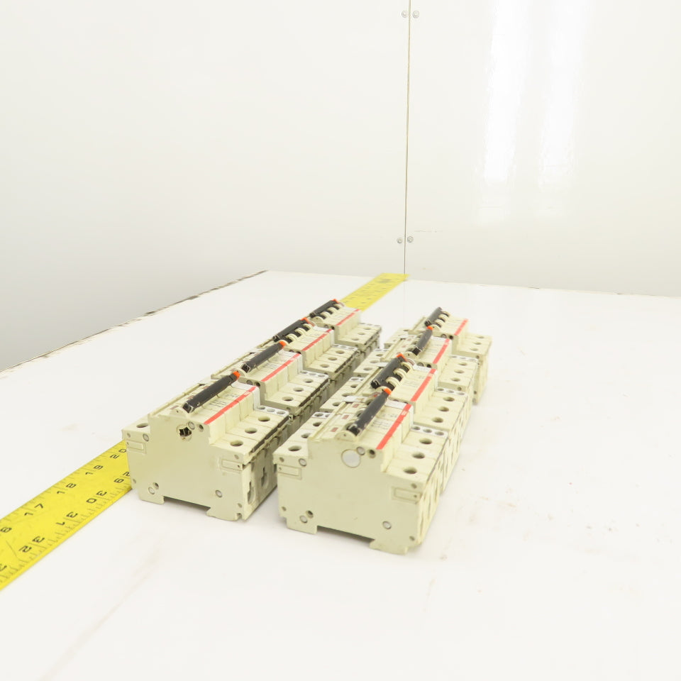ABB S283 K 3A 3-Pole Rail Mount Circuit Breaker 277/480VAC Lot Of 8