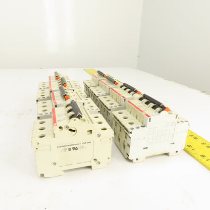 ABB S283 K 3A 3-Pole Rail Mount Circuit Breaker 277/480VAC Lot Of 8