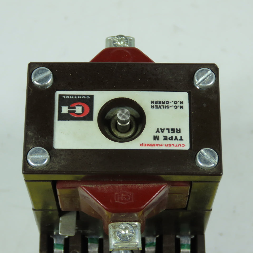 Cutler Hammer D26MR402 Series A3 Type M Latched Relay 600V Max 120V Coil