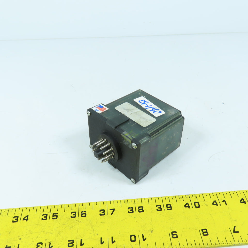 Action Instruments 1000-6017R 120VAC 11-Pin Relay 10/50MA DC In Relay DPDT Out