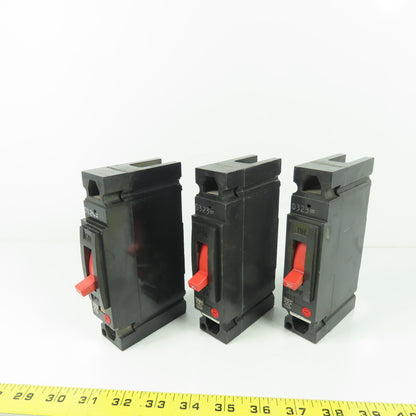 General Electric THED113020 20A Circuit Breaker 277VAC 125VDC Lot Of 3