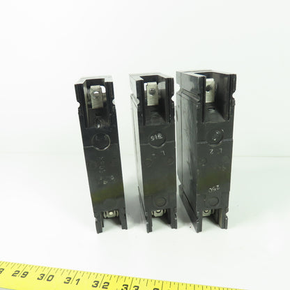 General Electric THED113020 20A Circuit Breaker 277VAC 125VDC Lot Of 3