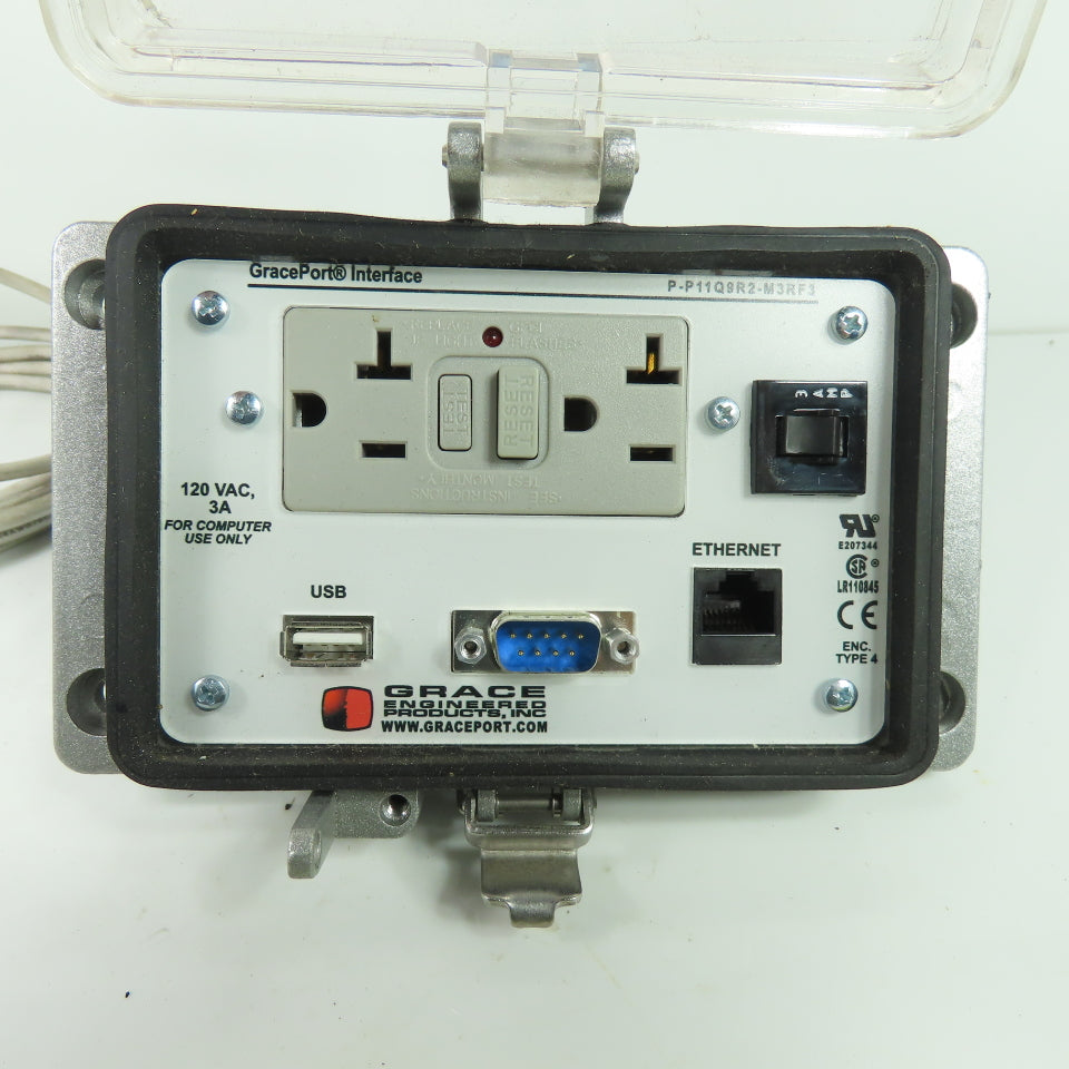 Grace P-P11Q9R2-M3RF3 Panel Interface Connector 120VAC 3A