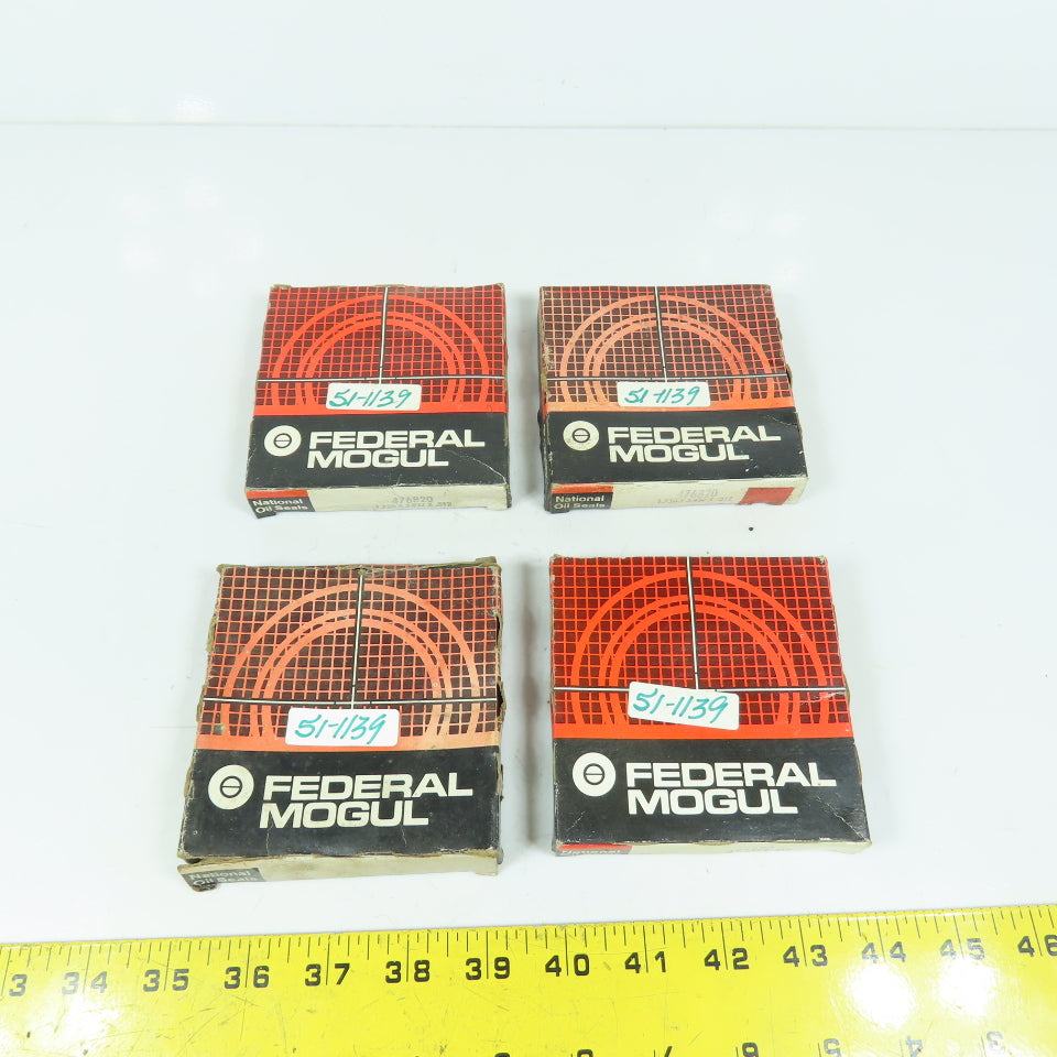 Federal Mogul 476820 Oil Seal 1.750" x 3.937" x .312" Lot Of 4