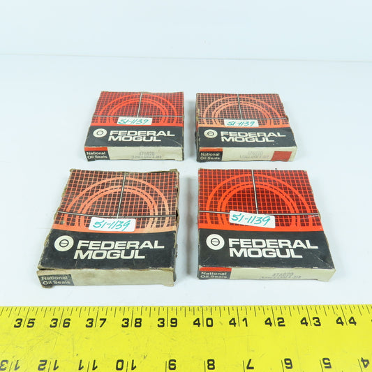 Federal Mogul 476820 Oil Seal 1.750" x 3.937" x .312" Lot Of 4