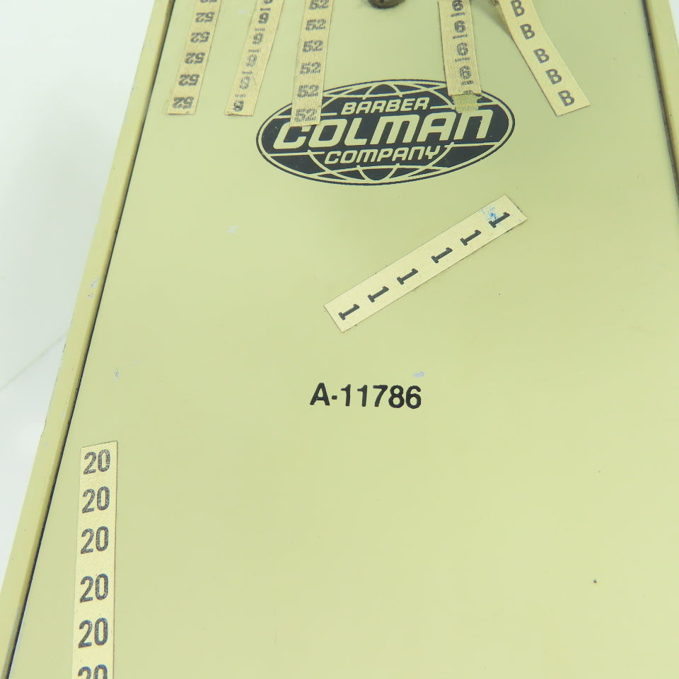 Barber Colman A-11786 Battery Charger 120VAC 60VA