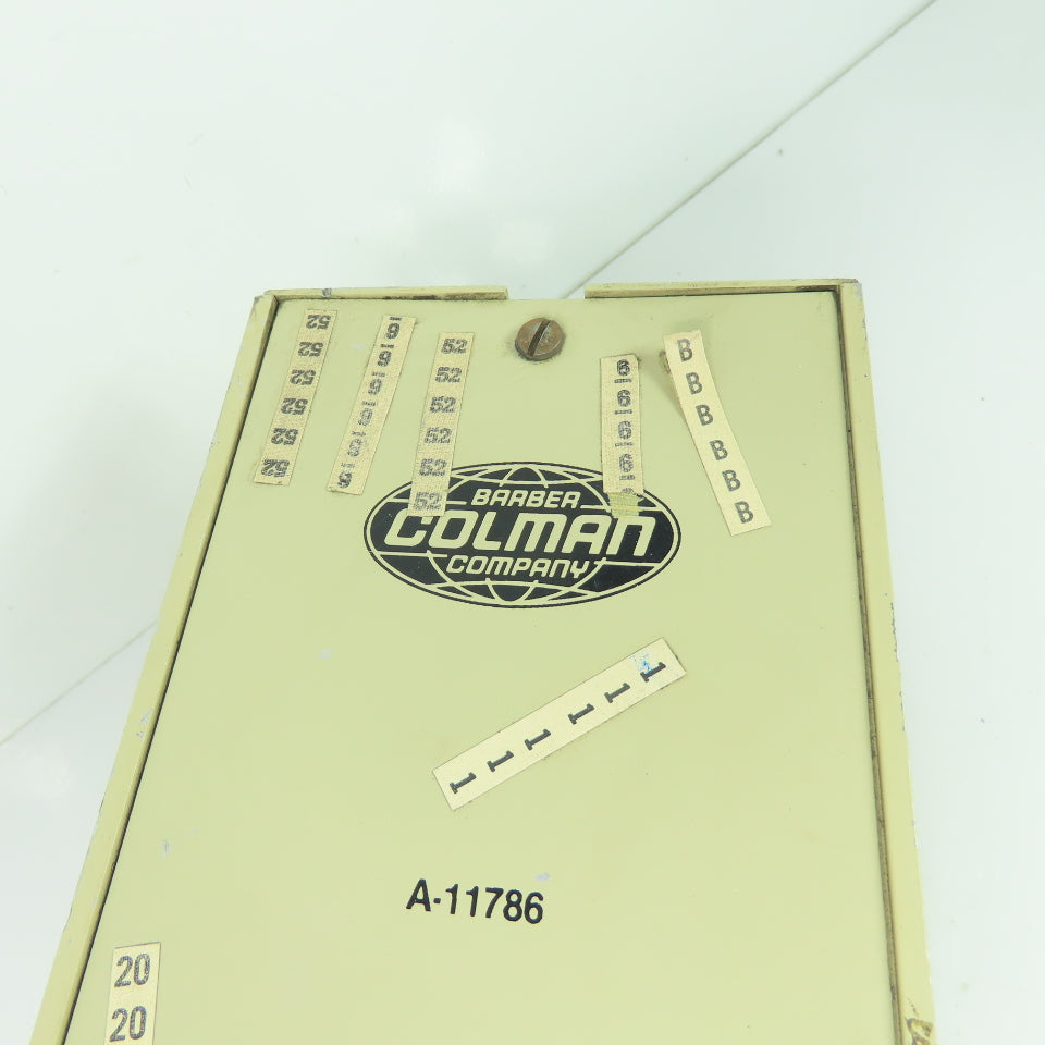 Barber Colman A-11786 Battery Charger 120VAC 60VA