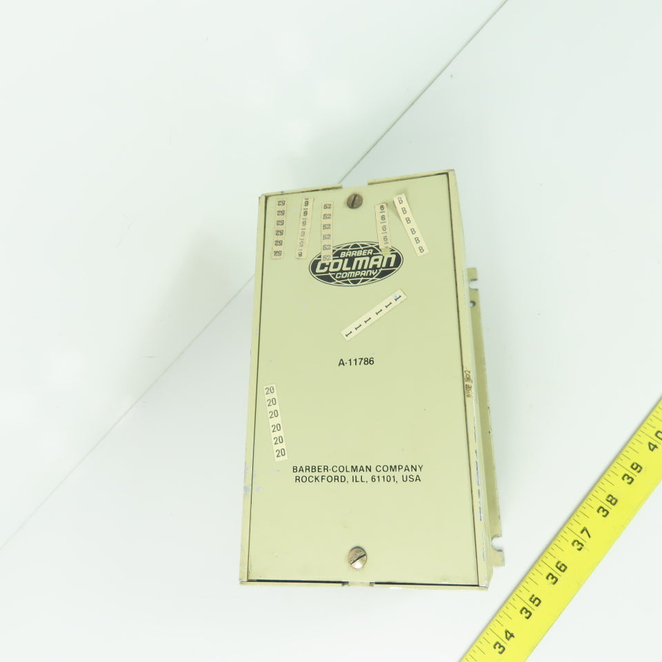 Barber Colman A-11786 Battery Charger 120VAC 60VA
