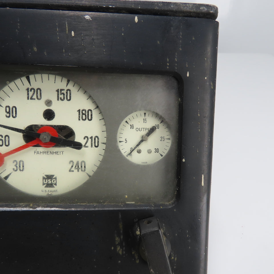 USG US Guage Type 2IM 25' BPA Fahrenheit Temperature Guage 30-240°F