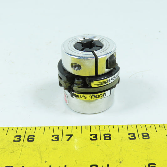 Zero-Max 6-18 Flexible Shaft Coupling 3/8" x 3/8"