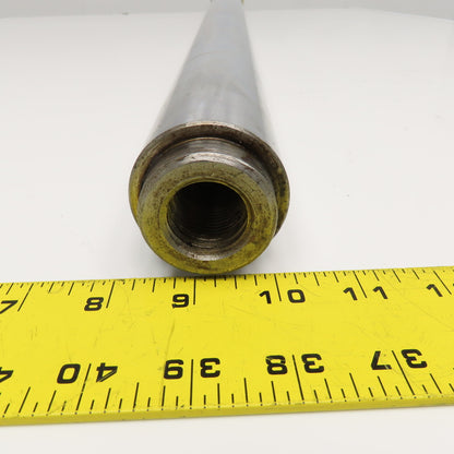 2" x 30" Hardened Steel Cylinder Piston Shaft 1"-12 Int. Thread 1-1/2"-12 Ext.