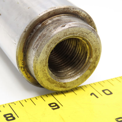 2" x 30" Hardened Steel Cylinder Piston Shaft 1"-12 Int. Thread 1-1/2"-12 Ext.