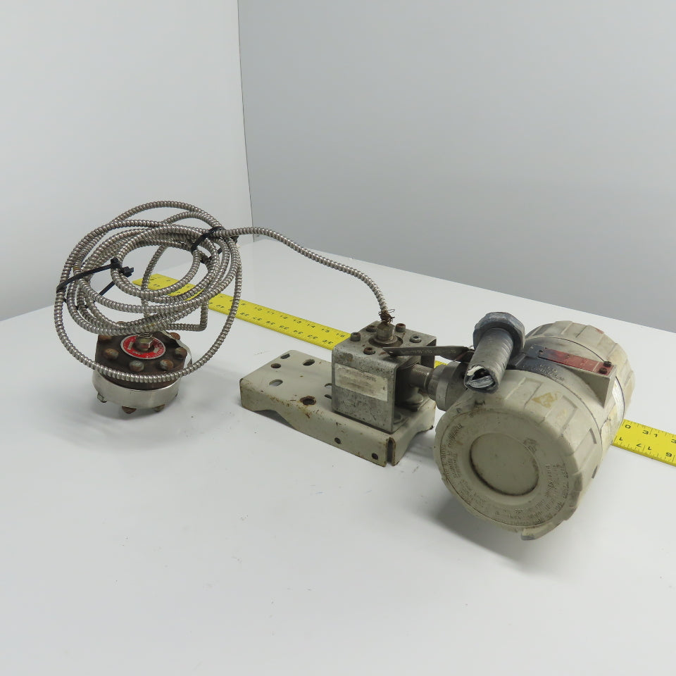 Bailey BC5621111 Pressure Transmitter 12-24VDC 300PSI Max W/ Diaphragm Seal