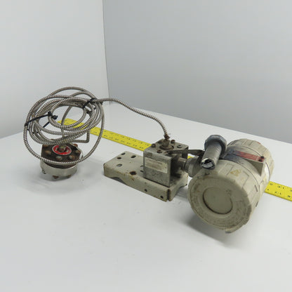 Bailey BC5621111 Pressure Transmitter 12-24VDC 300PSI Max W/ Diaphragm Seal