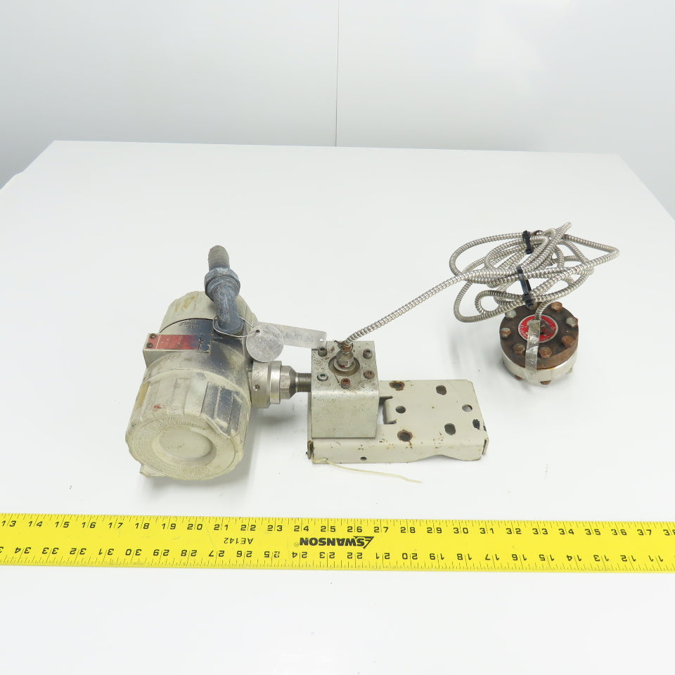 Bailey BC5621111 Pressure Transmitter 12-24VDC 300PSI Max W/ Diaphragm Seal