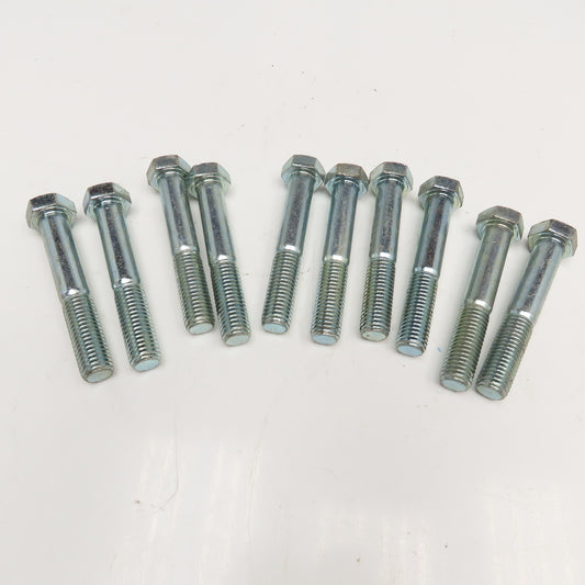 Hodell Natco 5/8"-11 x 4" Grade 5 Hex Cap Screw UNC Zinc Lot Of 10
