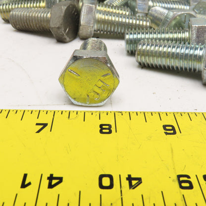 Hodell Natco 5/8"-11 x 1-1/2" Grade 5 Hex Cap Screw UNC Zinc Lot Of 34