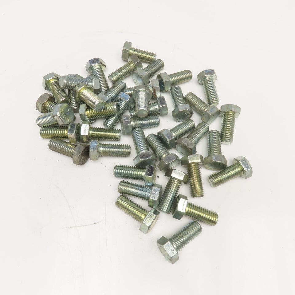 Hodell Natco 5/8"-11 x 1-1/2" Grade 5 Hex Cap Screw UNC Zinc Lot Of 34