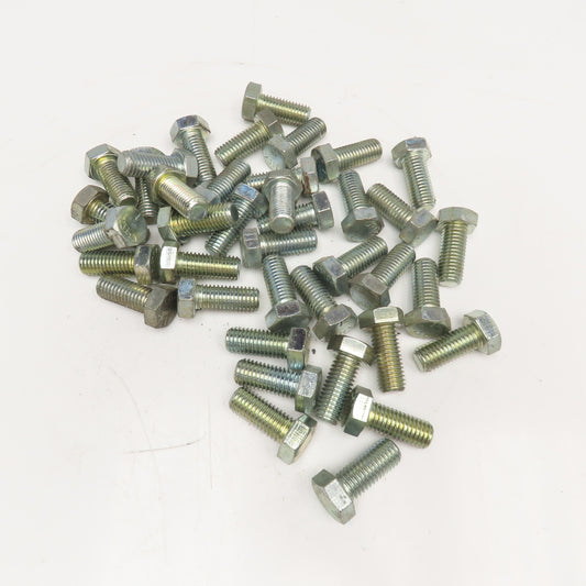 Hodell Natco 5/8"-11 x 1-1/2" Grade 5 Hex Cap Screw UNC Zinc Lot Of 34
