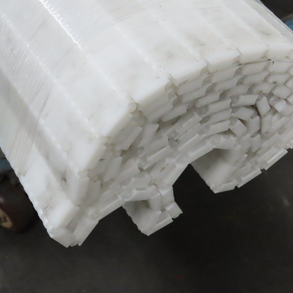 Modutech EC254 C MD254 C Modular Plastic Conveyor Belt 84"Wide x 92"Long 1"Pitch