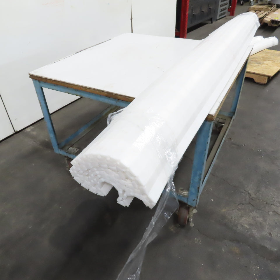 Modutech EC254 C MD254 C Modular Plastic Conveyor Belt 84"Wide x 92"Long 1"Pitch