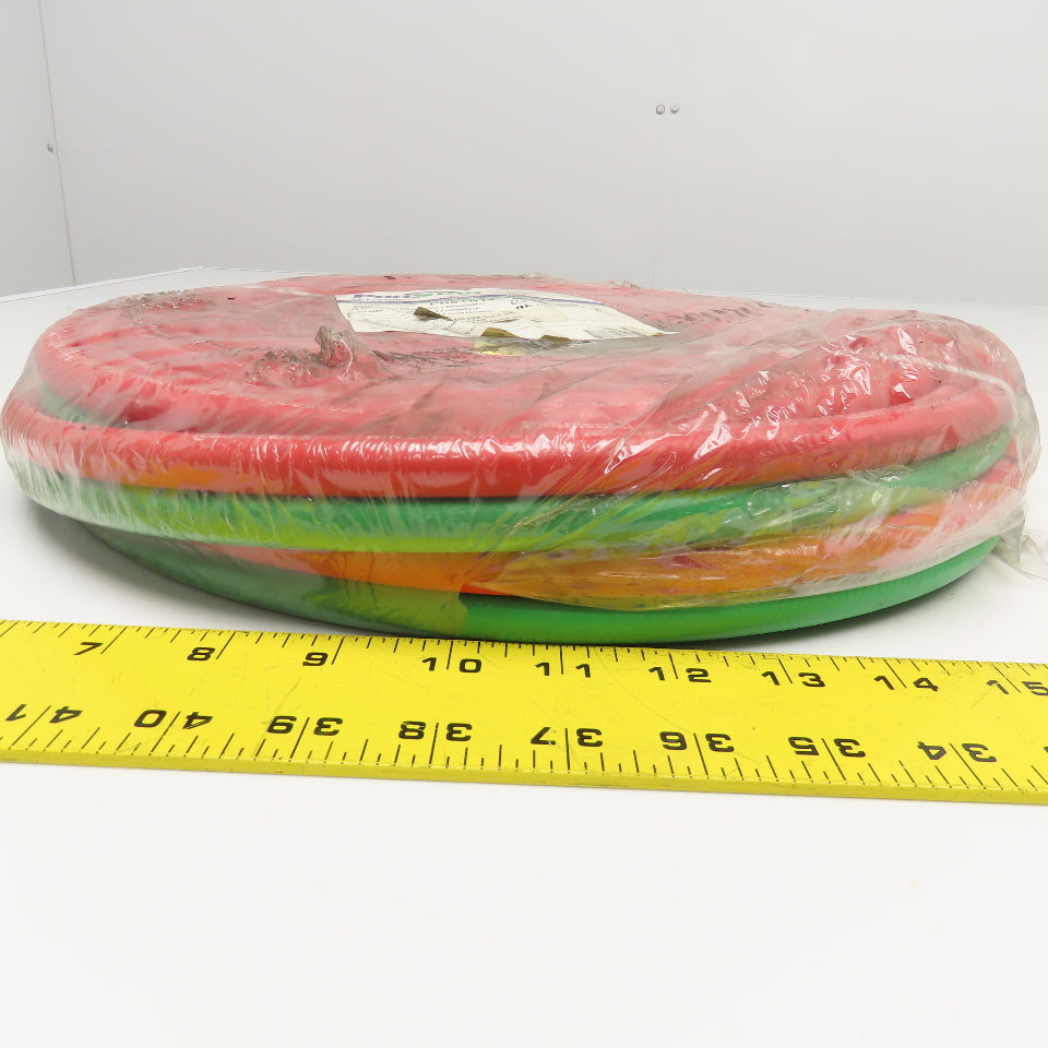 Praxair PRSTR14-50BB Prostar 1/4" x 50' Twin Hose BB Weld Gas Assembly